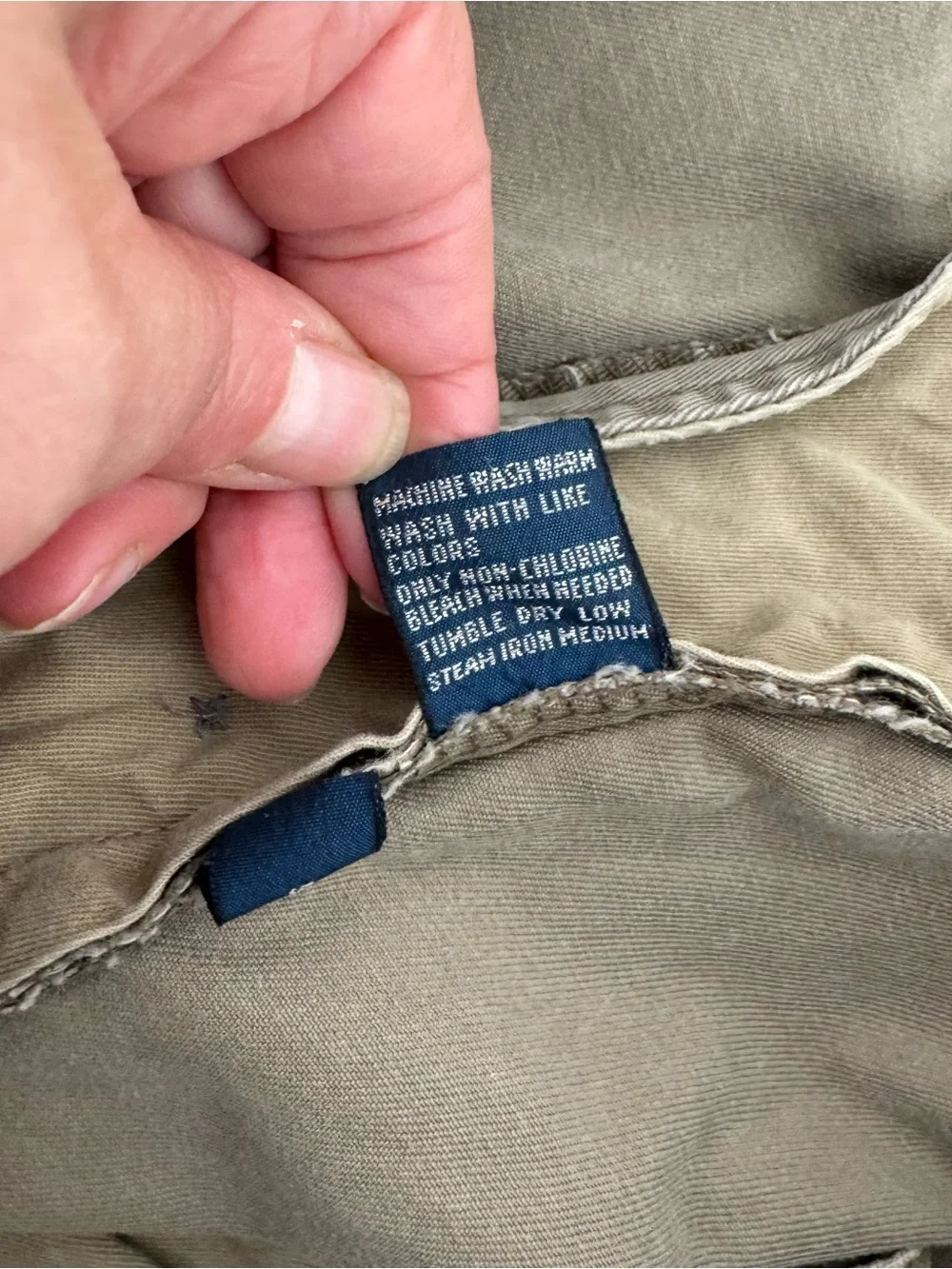 Ralph Lauren Polo Chino 67 Rare Cargo Pants 35x30 Vintage Rare Pockets 1990's